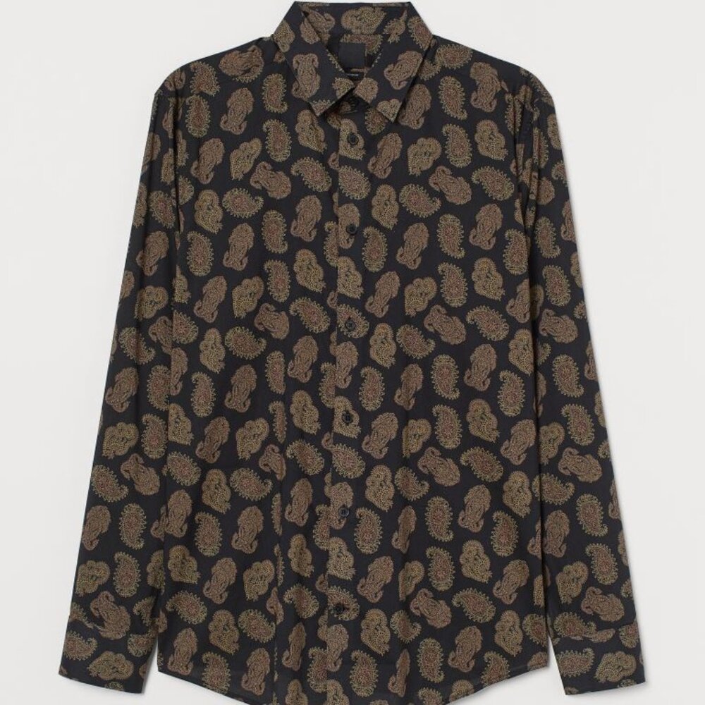 Paisley Patterned Shirt